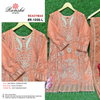 R 1056 I To L By Ramsha Organza Readymade Pakistani Suit Wholesale Online
